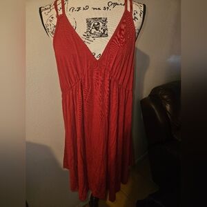 Cheibear Womans Red Chemise NWT Size L
